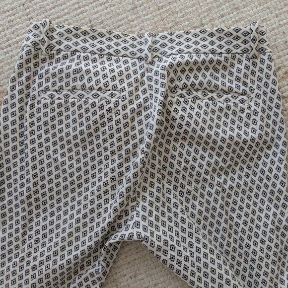 GAP Bi-Stretch Slim Skinny Ankle Work Pants - White Diamond Size 6 - Picture 5 of 6